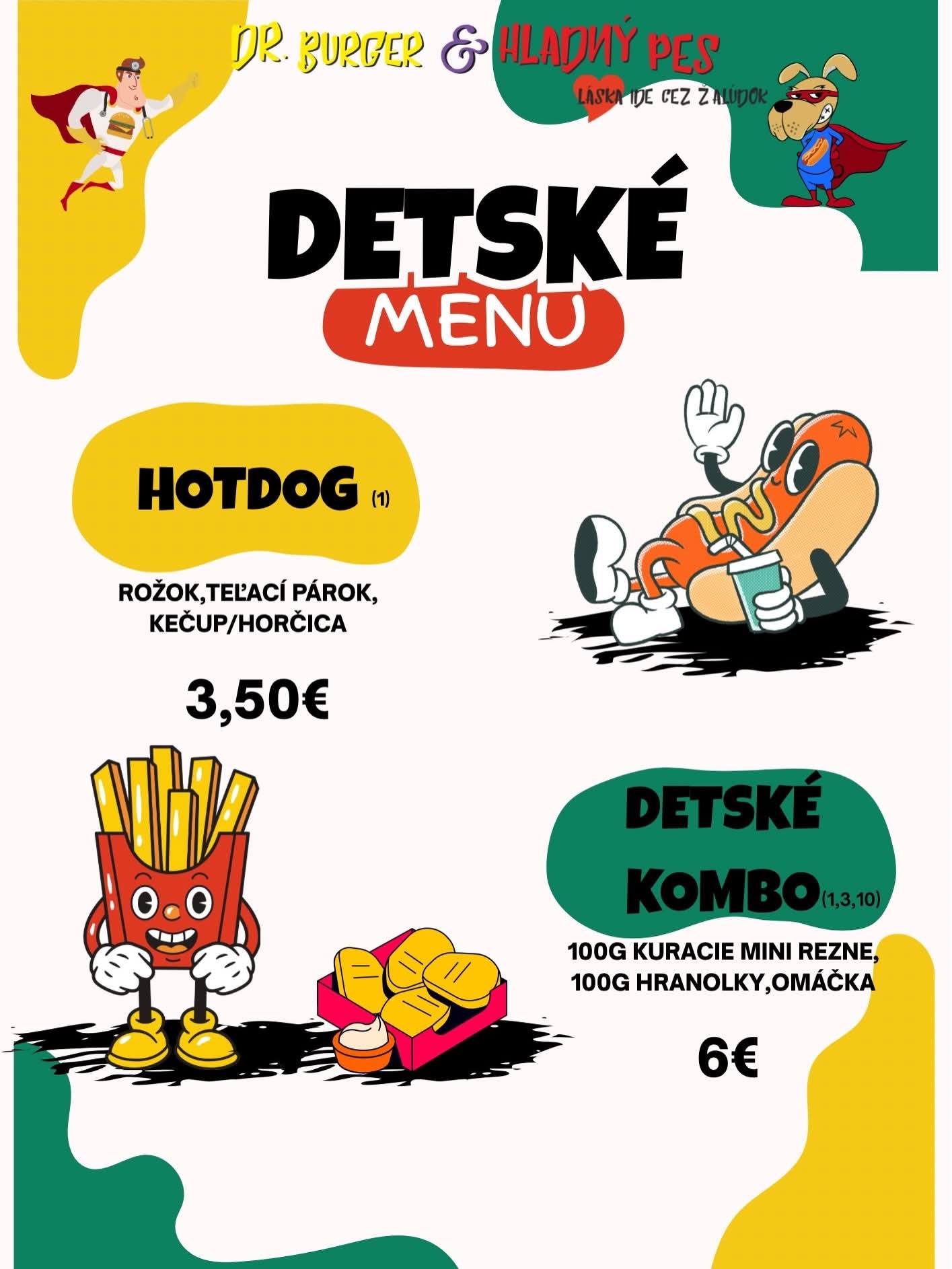 Detské menu