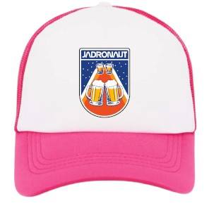 Šiltovka – ružová štítok